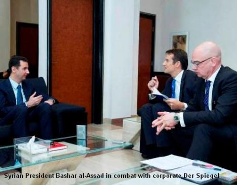 Assad and Der Spiegel